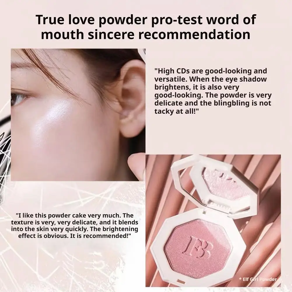 FentyBeauty 3D غاسل مسحوق تسليط الضوء على ضوء غرامة فلاش غاسل مسحوق إصلاح لوحة ماتي الكنتوري تسليط الضوء على مسحوق