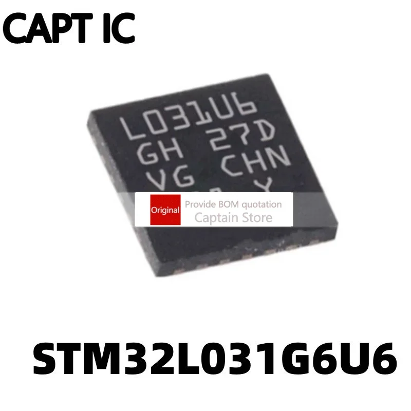 5PCS STM32L031G6U6 QFN28