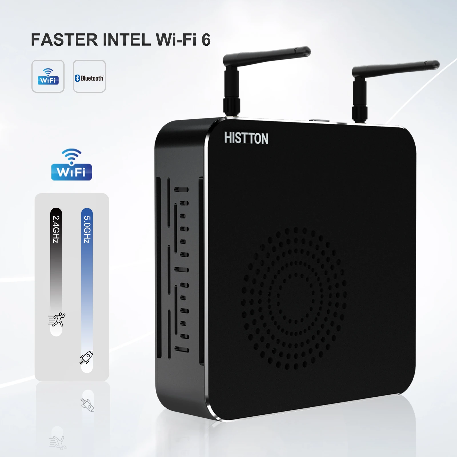 Desktop Bisnis Ringkas M7: Prosesor Intel i5-12450H, RAM 3200MHz, LAN Gigabit, I/O Kaya untuk SMB dan Kantor Rumah