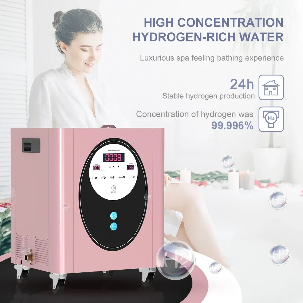 PSE Certificate Japanese Multifunctional PEM Electrolyzer Technology Hydrogen Water Machine Micro Hydrogen SPA Bath