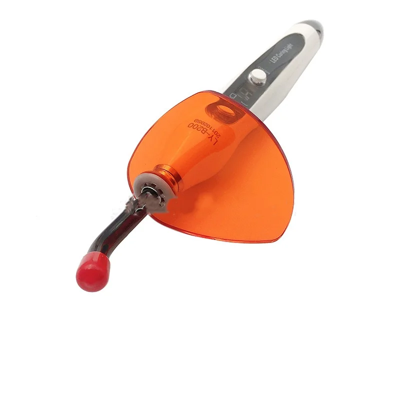 

1PC Dental Curing Lamp Replacement Shield Plate Shade Board Light Hood Orange Color Oval Shape Light Hood