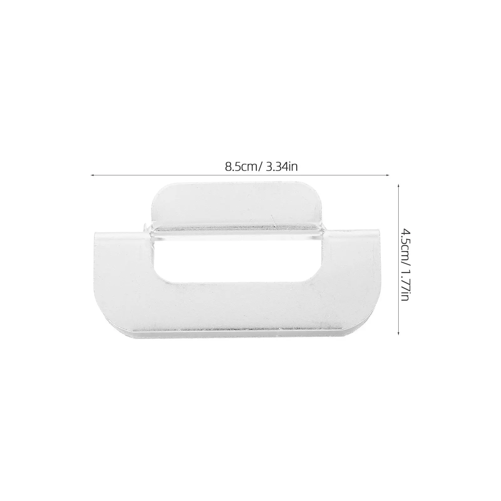 10Pcs H-Type Slot Buckle Groove I-Beam Cover Fixtures for Wooden Trays Partitions Drywall Sheathing Corner Braces Angle Bracket