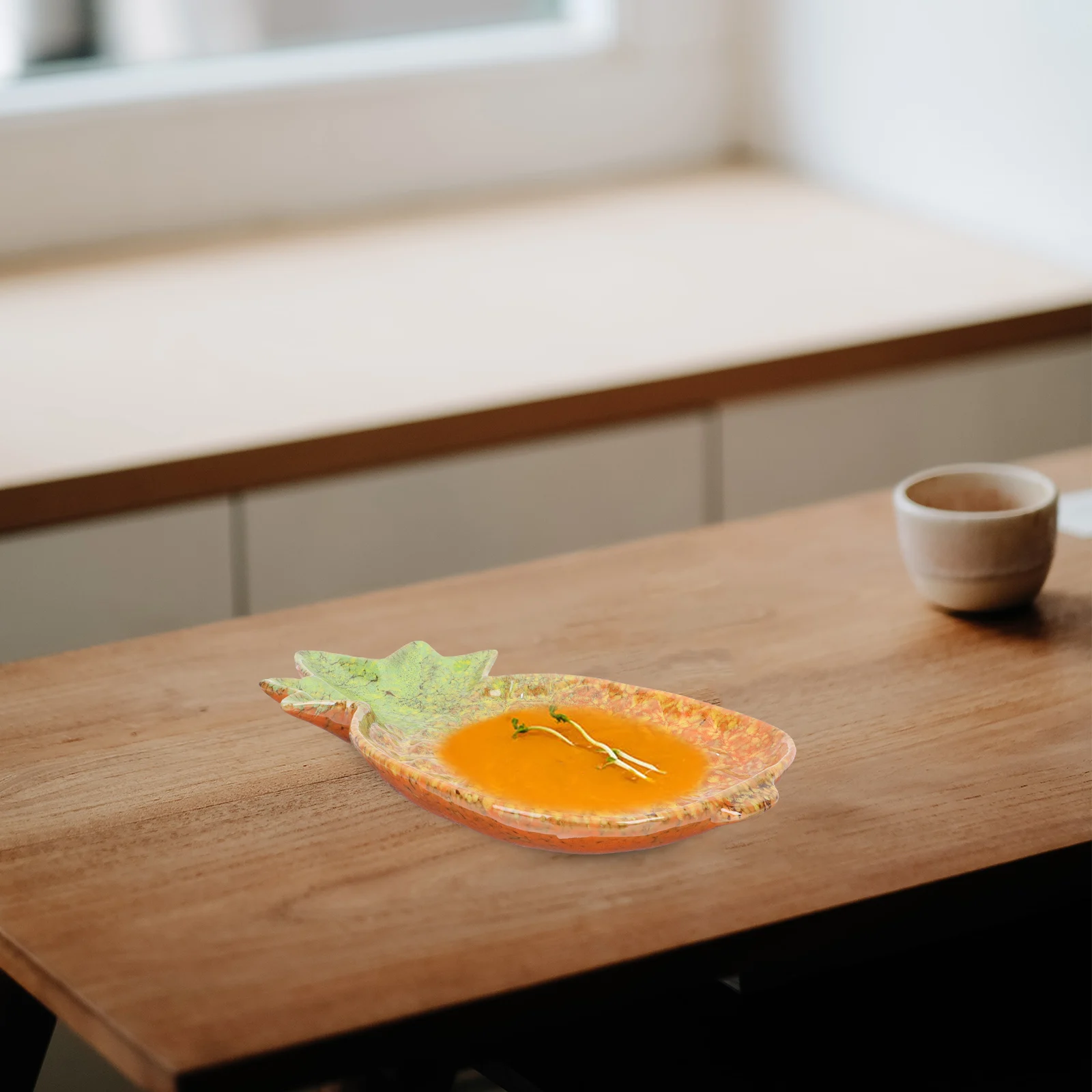 

Ceramic Dessert Plate Lovely Design Perfect Size for Fruits Sushi Snacks Salad Pasta Steak Hotel Restaurant Use