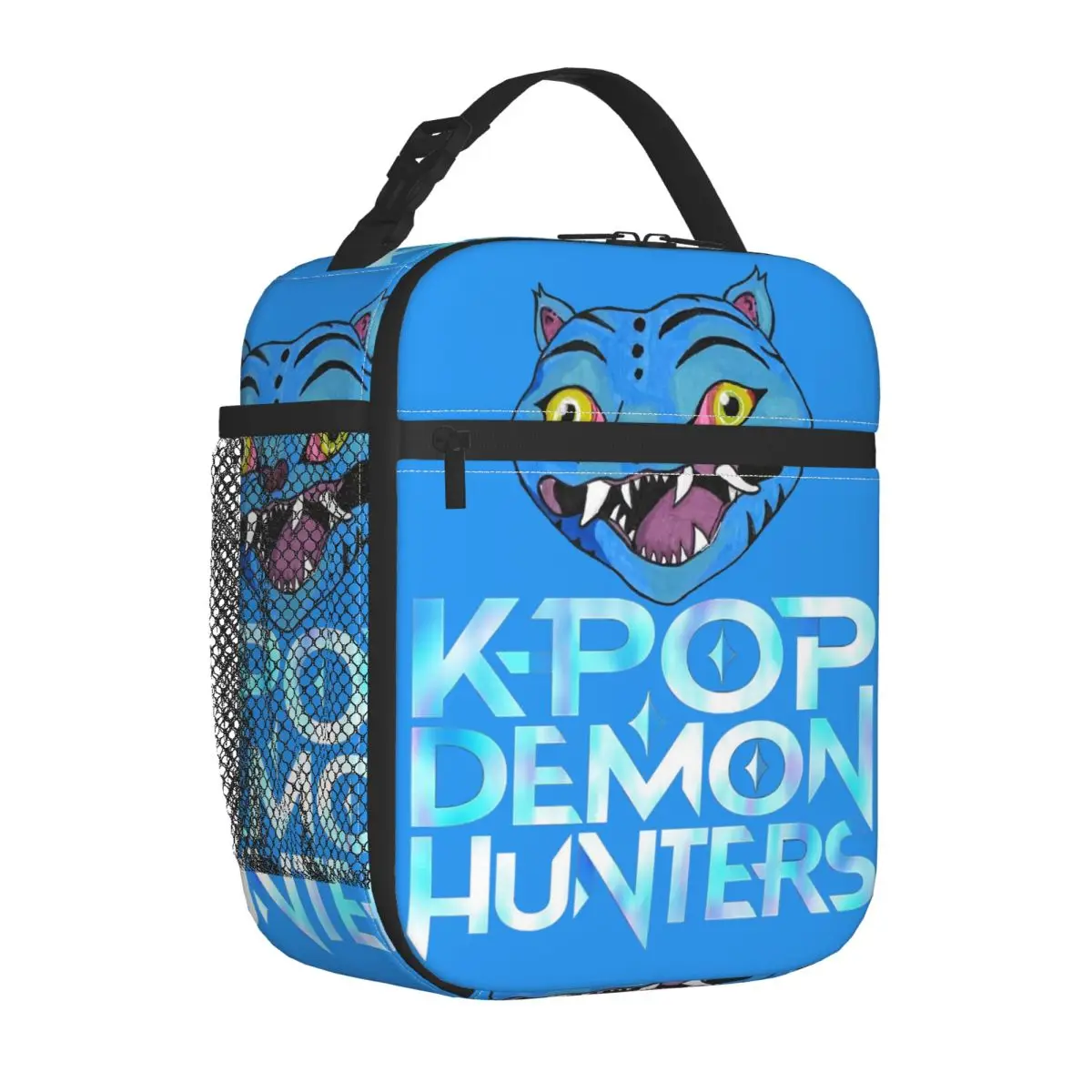 

Kpop Demon Hunters Derpy The Tiger изолированная сумка для обеда герметичный контейнер для обеда термосумка сумка-тоут ланч-бокс для пикника для мужчин и женщин