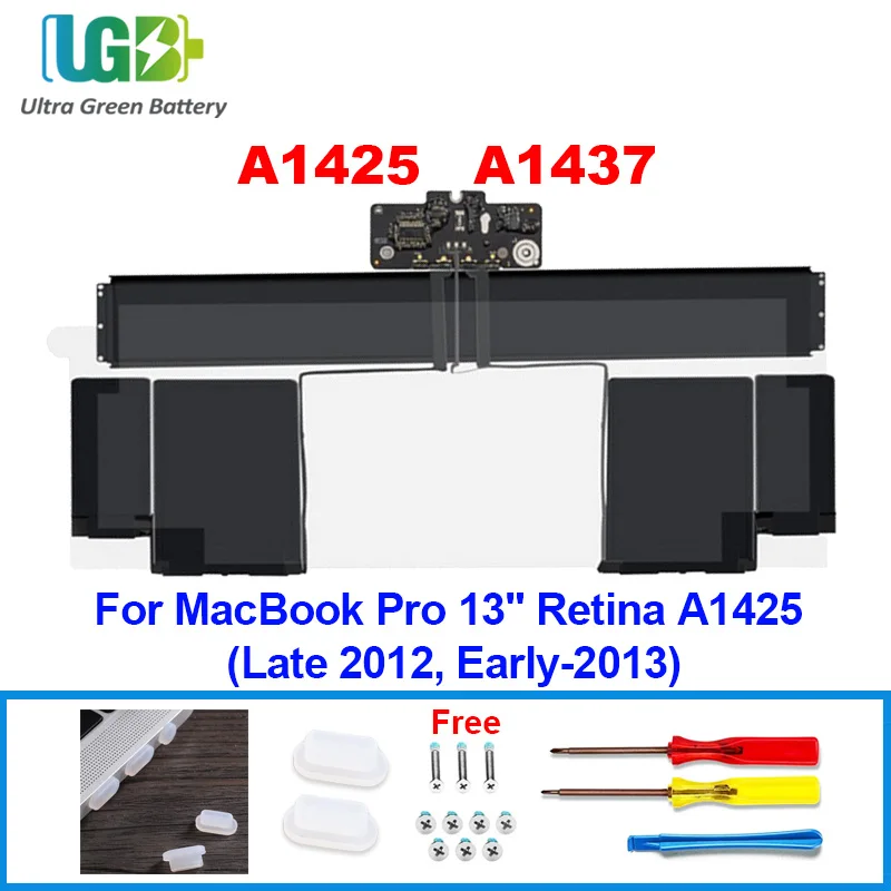 

UGB New A1437 For Apple MacBook Pro 13" Retina A1425 (Late 2012,Early-2013 Version) Fits MD101 MD102 MD212 MD213 ME662