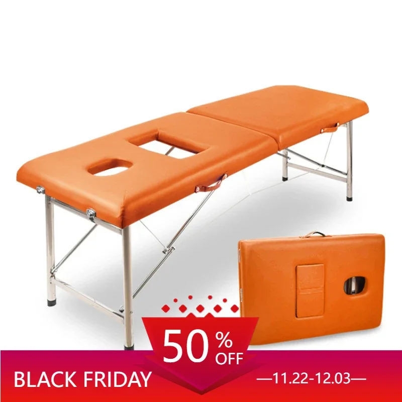 

Portable Folding Table Stretcher Massage Pliable Beauty Salon Tables Cosmetic Bed Couch Spa Lettino Pieghevole Professional