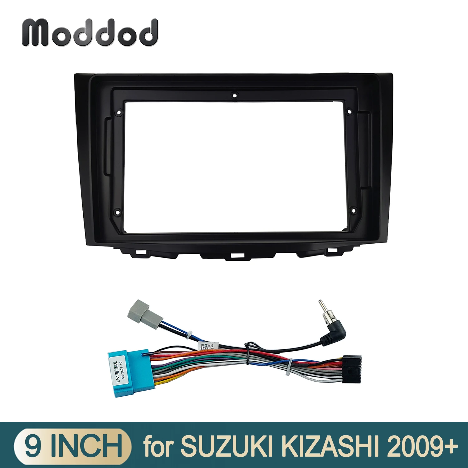 9 INCH Radio Panel Fit For SUZUKI KIZASHI 2009+ Stereo Replacement Fascia Android Player Refitting Frame Dash Surround Kit Cover