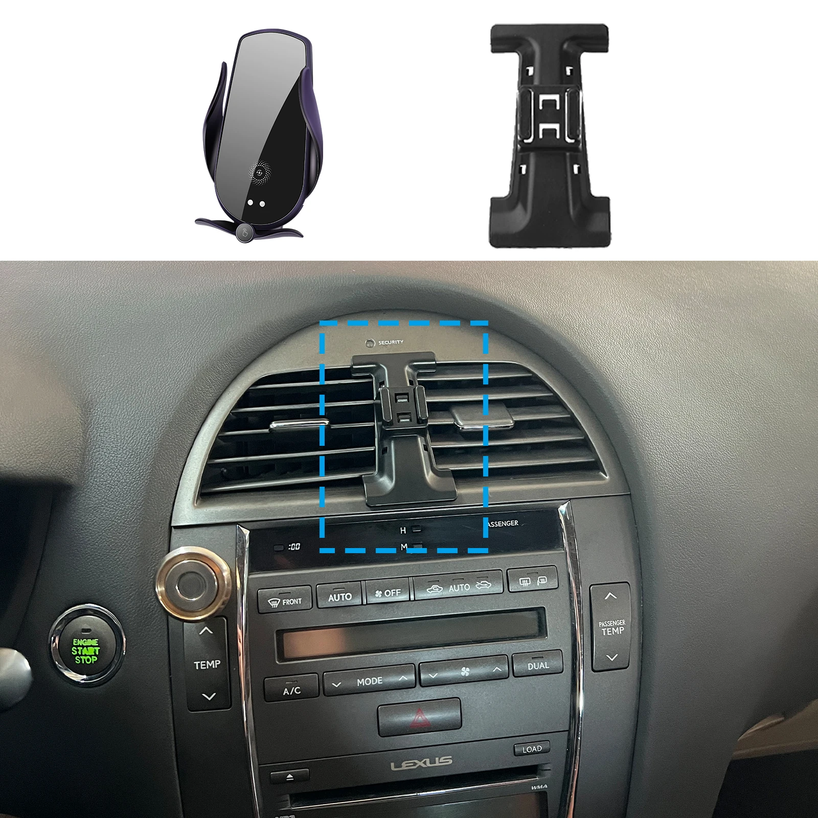 

GPS Bracket Navigation Stand Auto Accessories for Lexus ES 350 XV40 2007 2008 2009 2010 2011 2012 GSV40 Car Mobile Phone Holder
