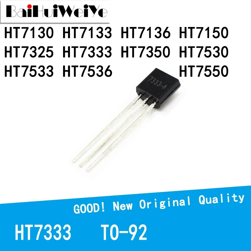 

10 шт./лот HT7130 HT7133 HT7136 HT7150 HT7325 HT7333 HT7350 HT7530 HT7533 HT7536 HT7550 TO-92 новый чип хорошего качества