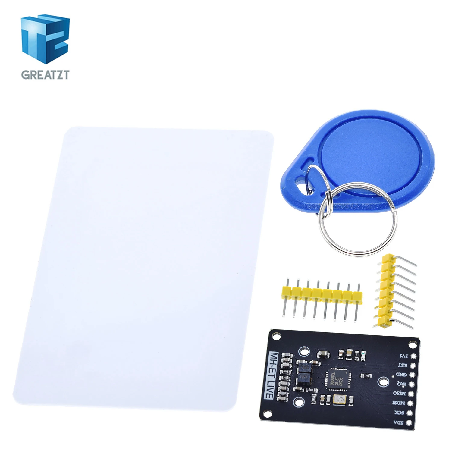 GREATZT RFID module RC522 mini Kits S50 13.56 Mhz 6cm With Tags SPI Write & Read for arduino uno 2560