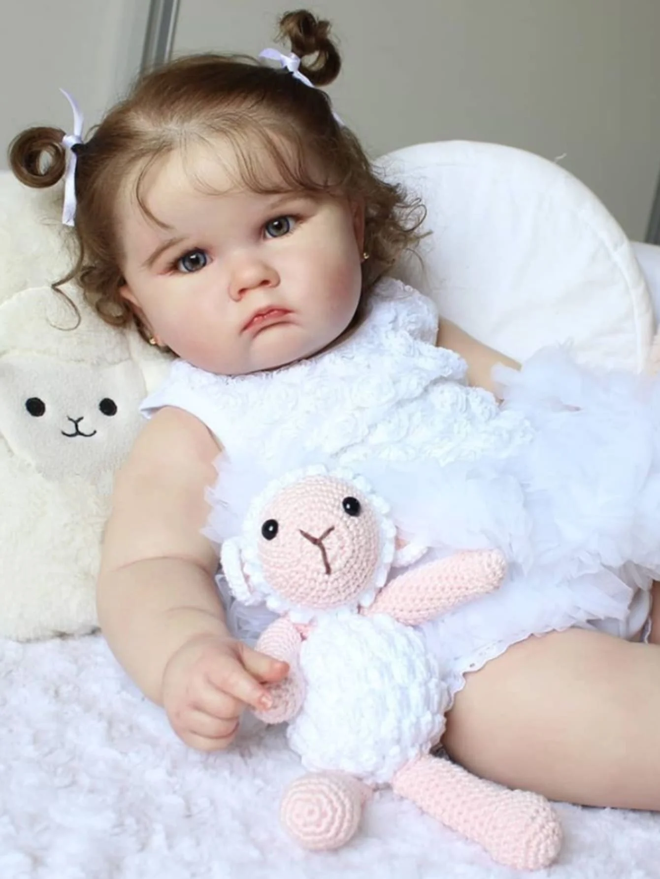 

26 дюймов 65 см Cuddly Charlotte Bebe Reborn Girl ручная работа реалистичные куклы Reborn для малышей с видимыми венами художественные куклы