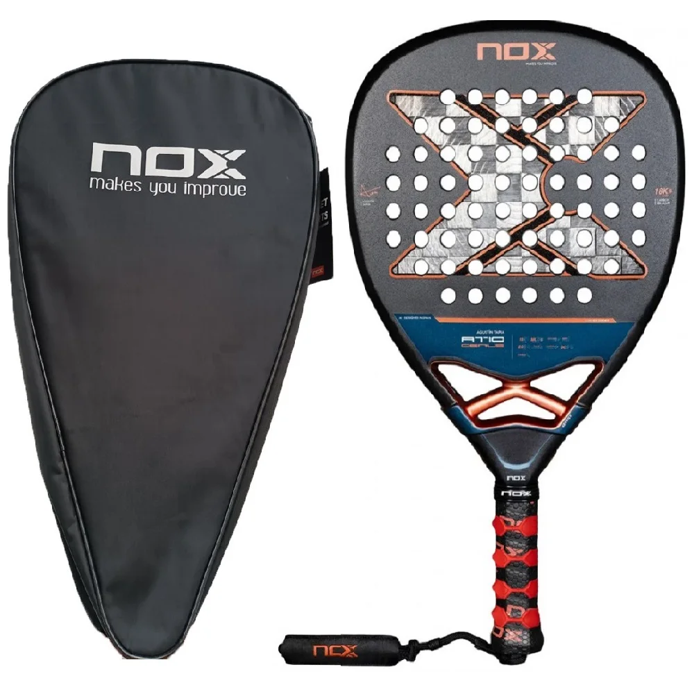 NOX AT10 3K 12K 18K Professional Padel Tennis Racket Carbon Fibre