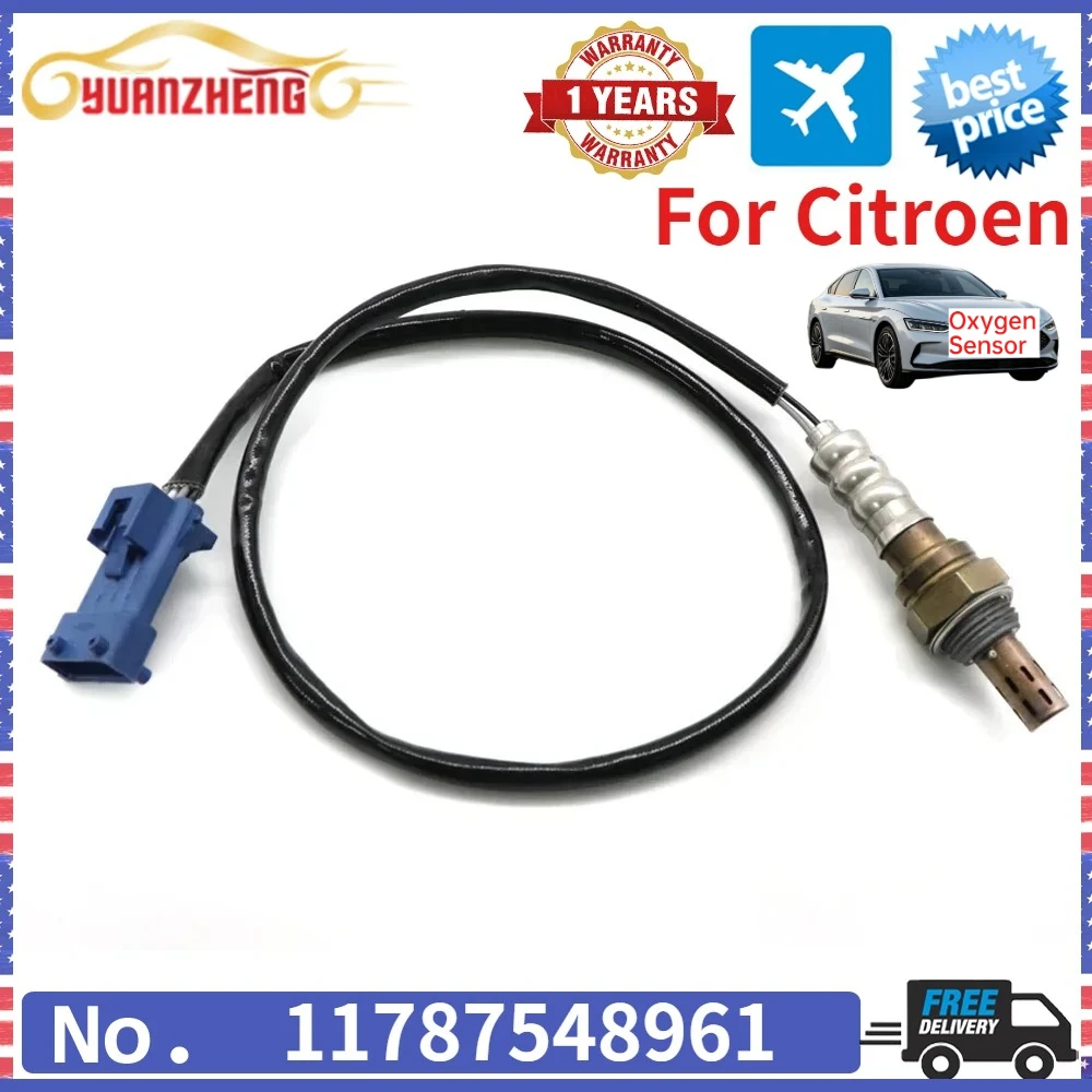 For Citroen Berlingo Peugeot 1007 207 206 208 Fiat Fiorino Qubo Mini  Car Air Fuel Ratio Lambda O2 Oxygen Sensor 11787548961