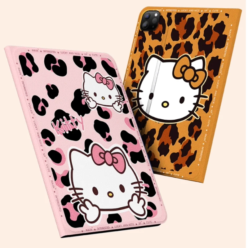 

Hello Kitty for iPad Case ipad 9/10/11 A16 11in Mini A17 Protective case Pro 4 5 6 12.9in M4 Air 3 4 5 10.9in M2 M3 Tablet Cover