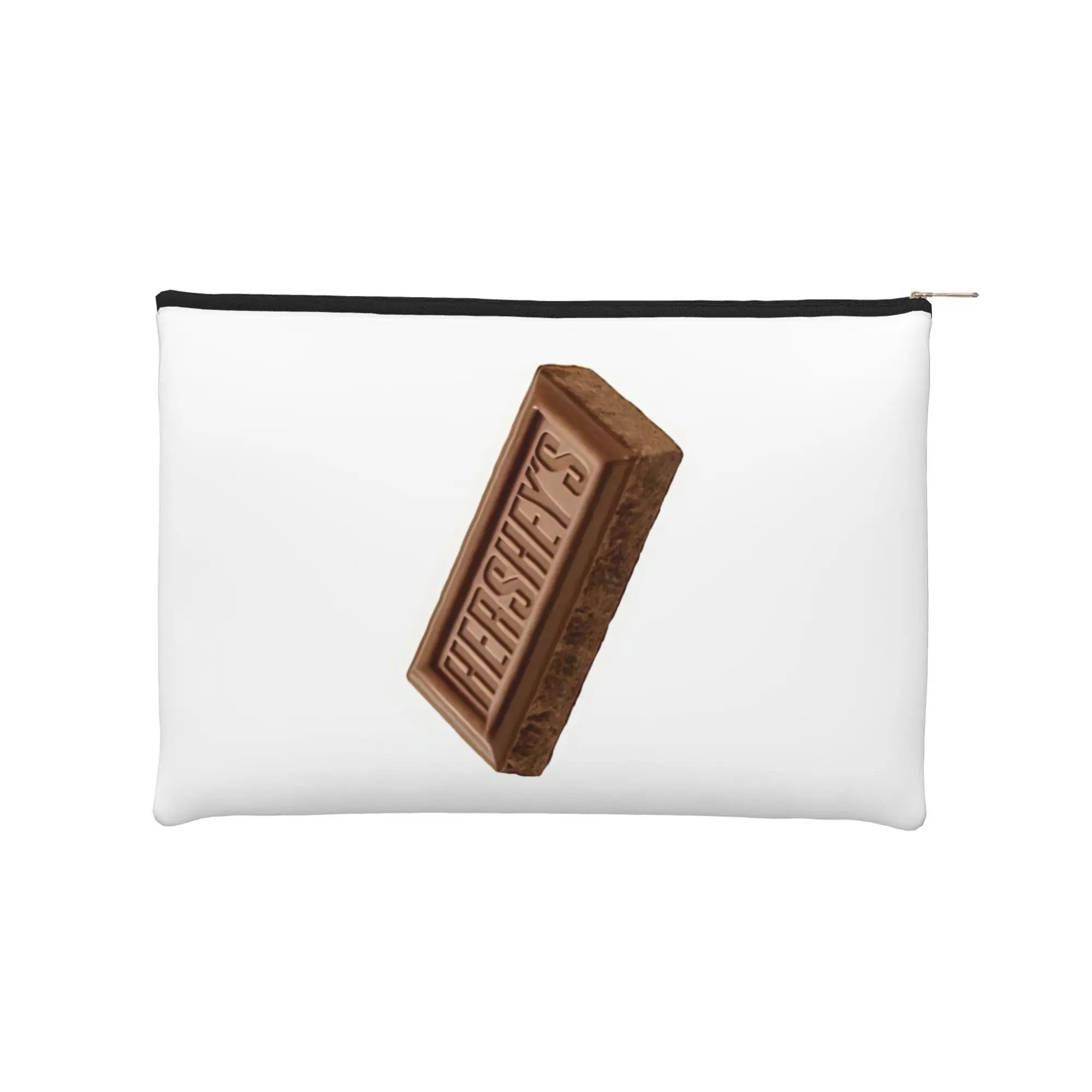 

Складная косметичка HHershey's для макияжа и туалетных принадлежностей, дорожная косметичка на молнии из твердого молочного шоколада HHershey's