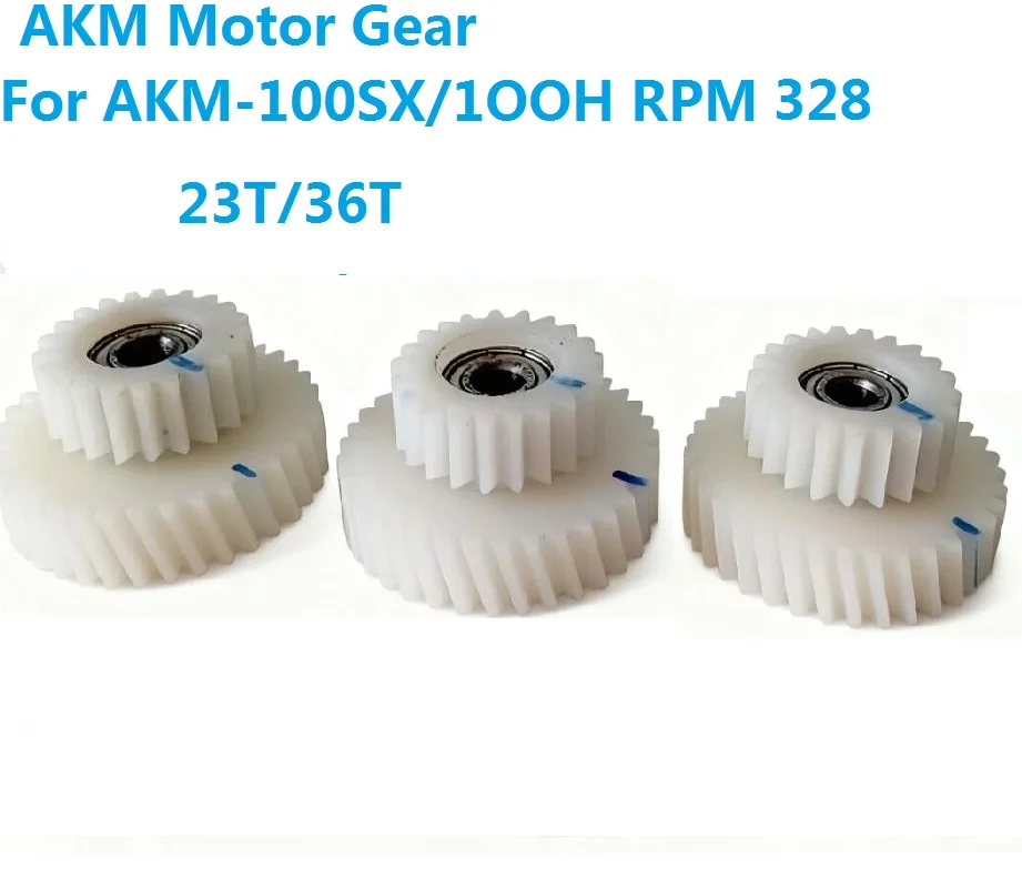 AKM-Q100SX  36V350W Nylon Gear Set Spare Part for Replacement 27T-39 Teeth Helical Plastic Pinion Gears