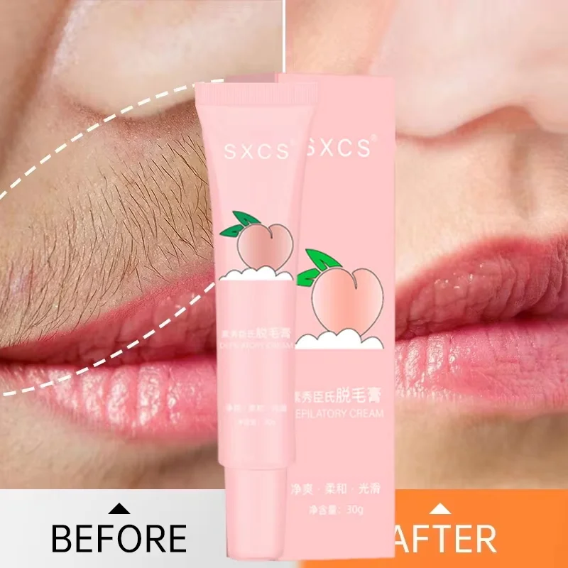 3 Minutes Fast Hair Removal Cream Painless Hair Growth Inhibitor Lip Face Arm Armpit Leg Permanent Depilatory for Men Women Care