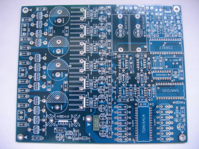 TDA1541 PCB Blank Board Fourth Edition Immersion Gold Board