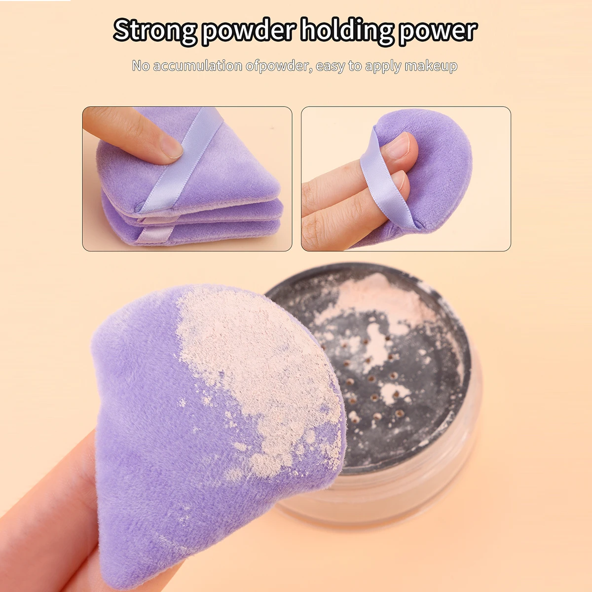 Juego combinado pequeño, mediano y grande, 12 Uds., esponja de maquillaje esencial para principiantes, juego de esponjas cosméticas, esponja para base de maquillaje