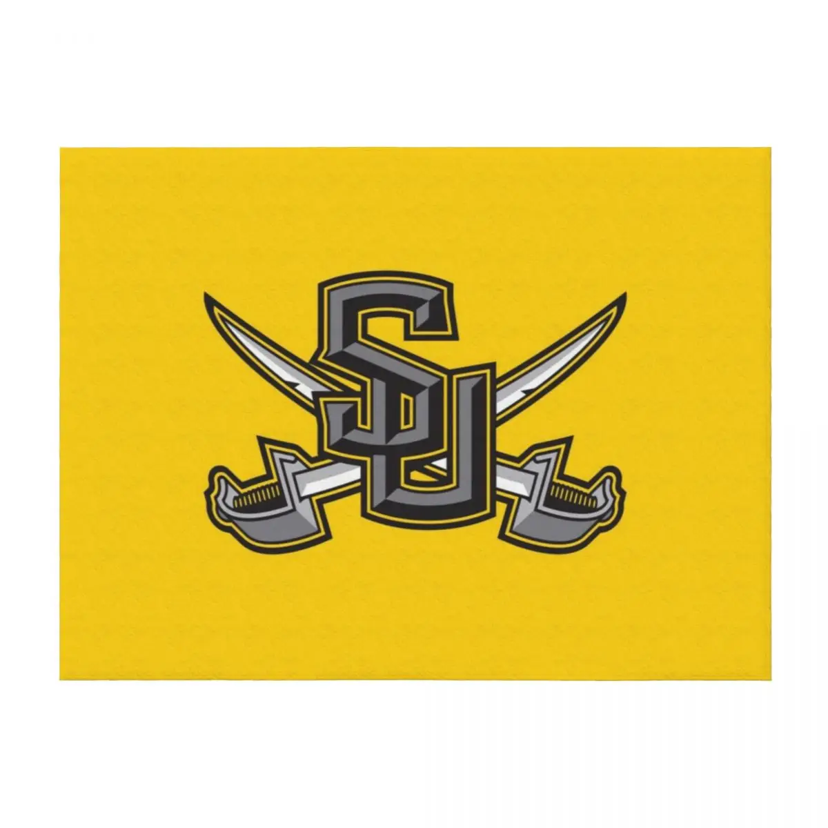 

Southwestern University Throw Blanket For Sofa Thin Single Flannel Fabric Sleeping Bag Blankets