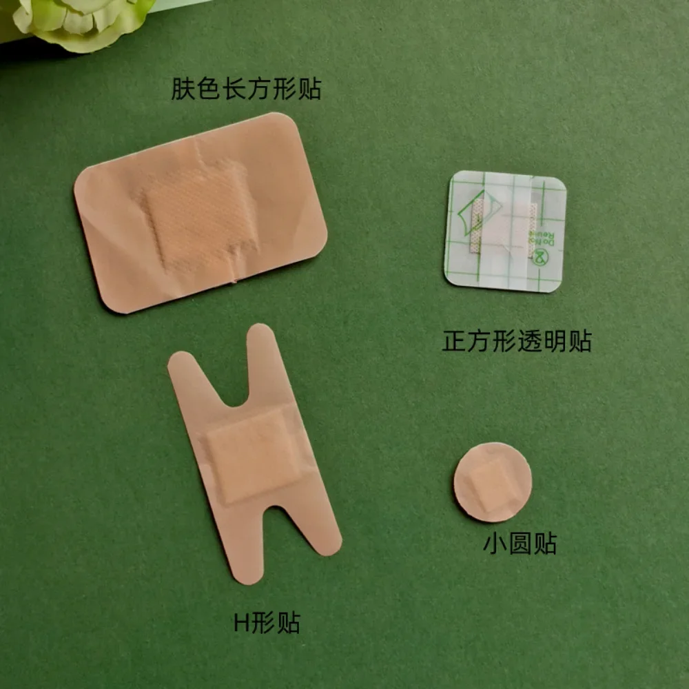 100 ชิ้น/แพ็คกันน้ําแผลกาว Paster Medical Anti-แบคทีเรีย Band Aid ผ้าพันแผลสติกเกอร์ Home Travel First Aid Kit อุปกรณ์