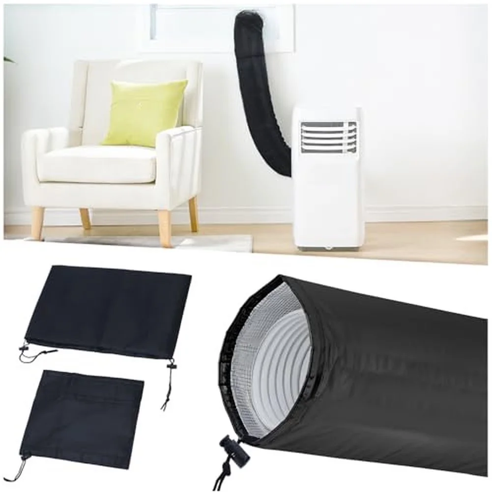 capa-para-mangueira-de-ar-condicionado-portatil-para-isolamento-e-resistencia-ao-calor-com-tecido-oxford-folha-de-aluminio-1312x265cm-preta