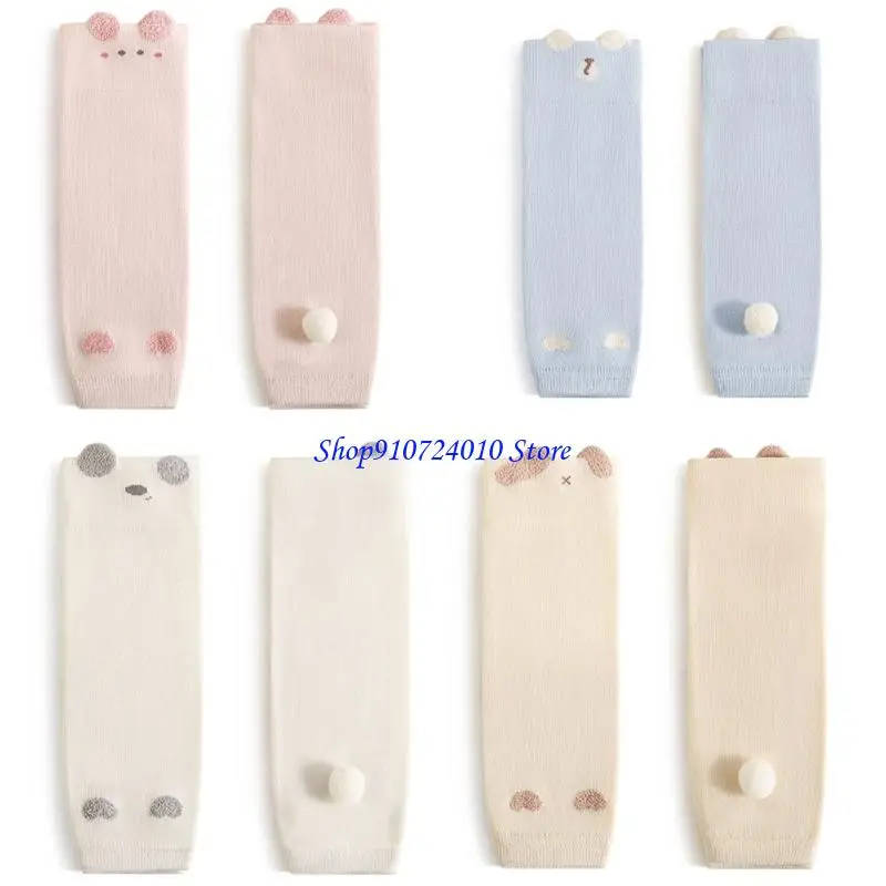 

77HD Длинные гетры для маленьких девочек и мальчиков, уютная зимняя одежда до колена, повседневный комфортный дизайн