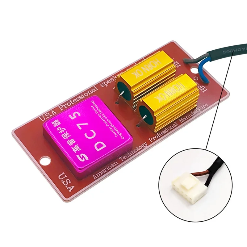 B04C-Anti-Burn High Frequency Speaker Protection Board Professional Bass Protector Crossover Tweeter Protection Board