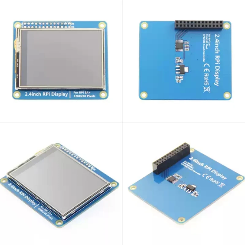 2.4 Inch Touch Screen for Raspberry Pi Zero /W/2 W SPI Interface TFT LCD Monitor 320x240 Display for Pi 5 4B 3B+ 3B 3A+
