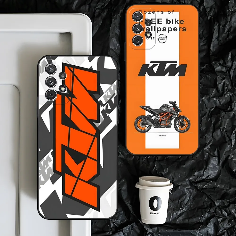 Motorcycle Racing K-KTMes Phone Case For Samsung S 24 23 22 21 20 fe plus ultra a Show product image 24 34 54 53 luxury Black sh