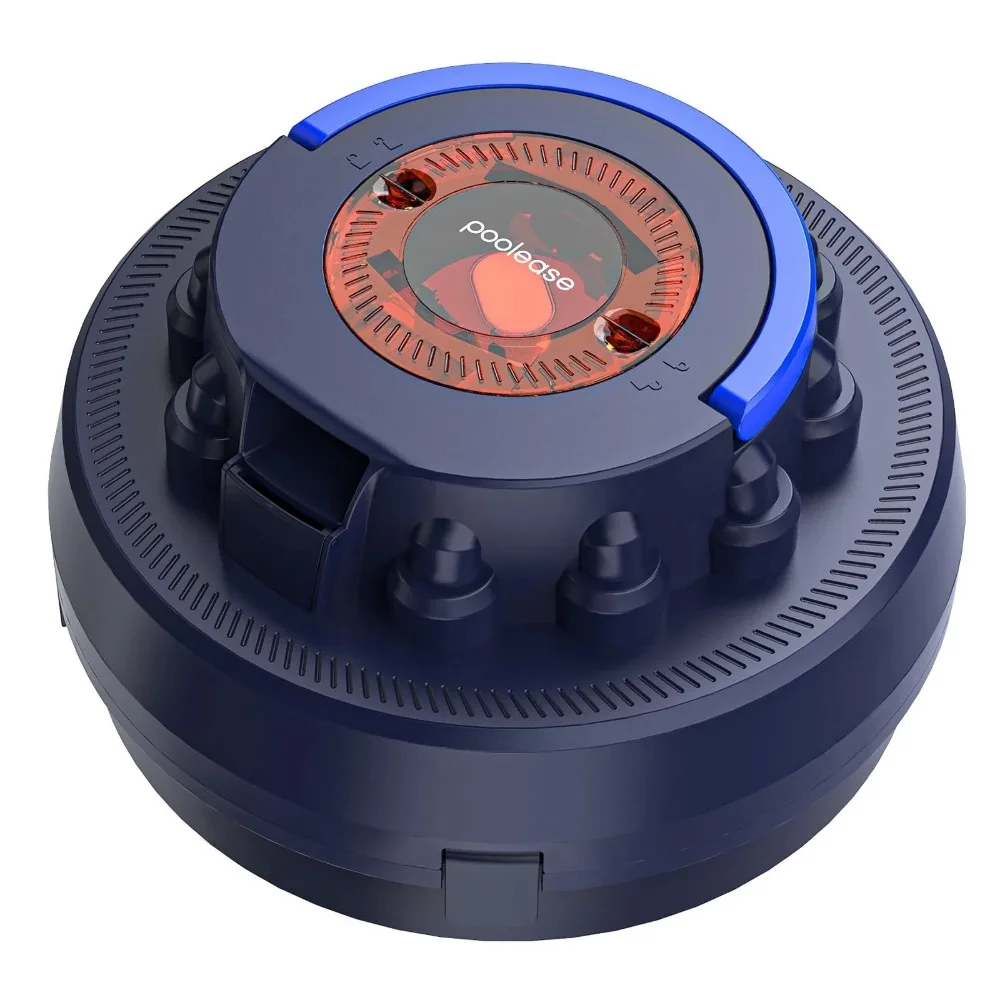 

Automatic Pool Cleaner, Cordless Robotic Pool Vacuum with Twin 45W Motors, 2L Large Capacity, 40% Enlarged Suction Inlets