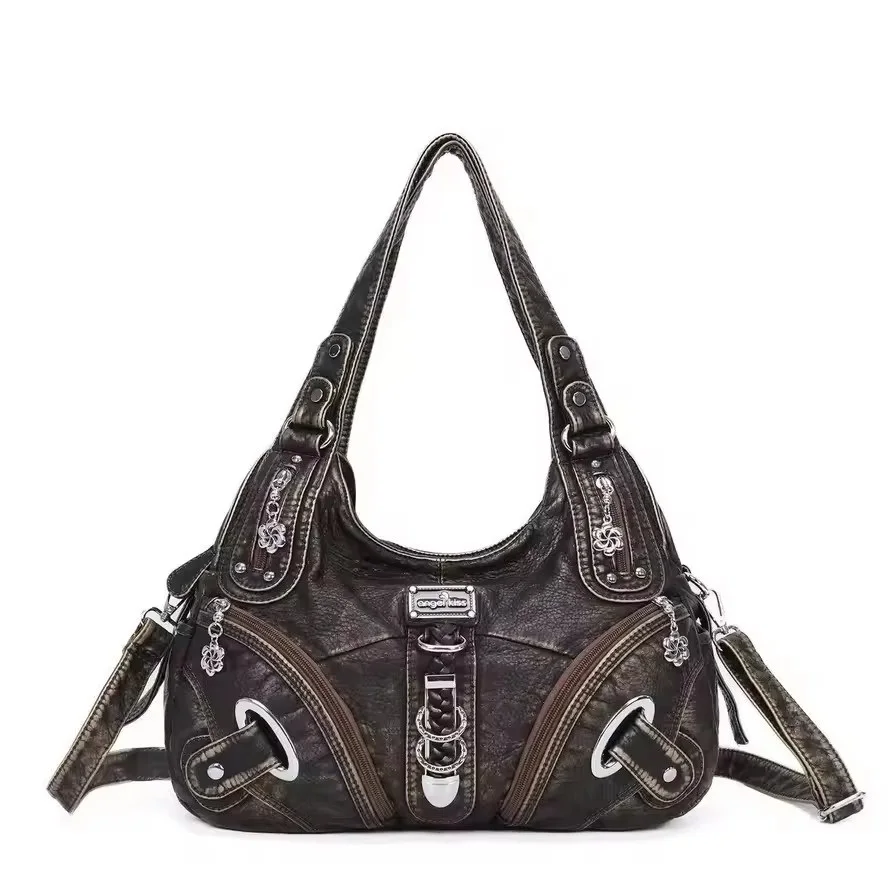 

Angelkiss Bag Women Handhag Designers Shoulder bags Vintage Fashion Shoulder Bags Female Top-handle Tote Bag Large Purse