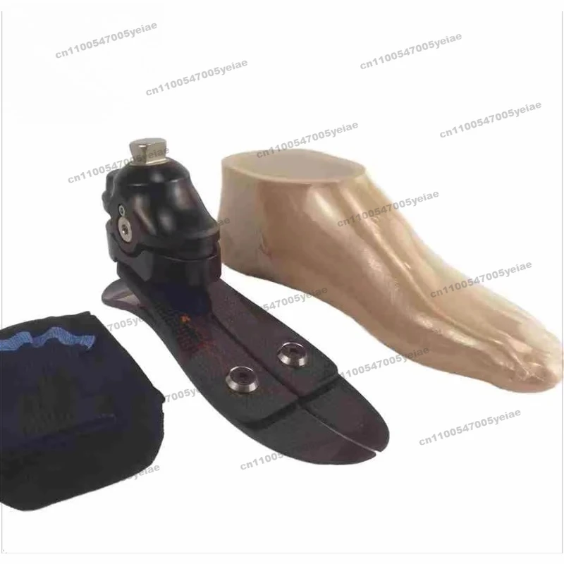 FOR Ankle Joint Made of Aluminum Alloy High Precision Numerical Control 22-28 Cm Carbon Fiber Foot Prosthesis