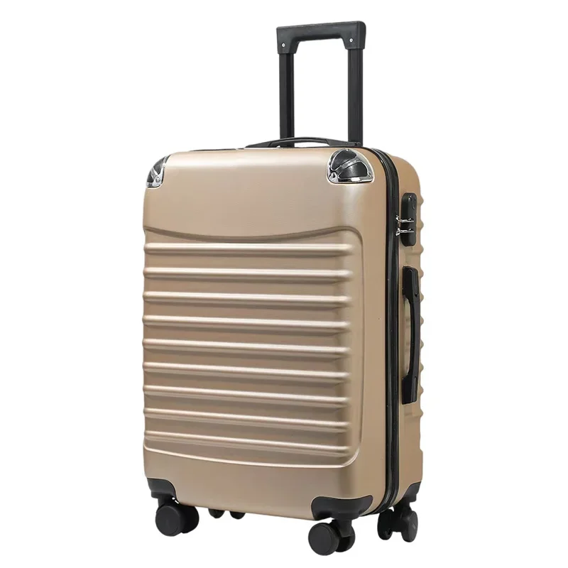 (40) Customized New Style Stylish Trolley Case Four-piece Solid Color Cabin Suitcase