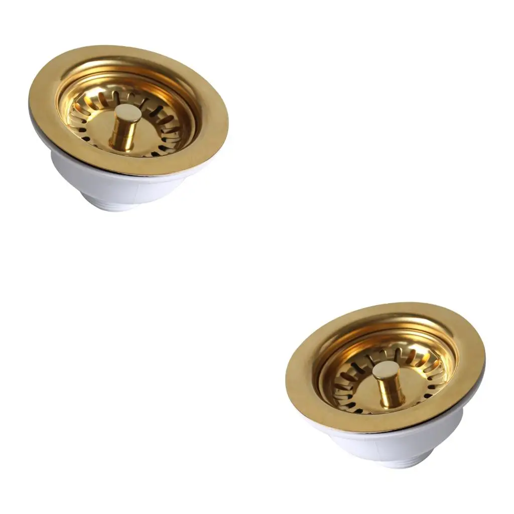 

Profound Basket Sink Strainer In Sparklingwine Bronze Finish 304 Untarnished