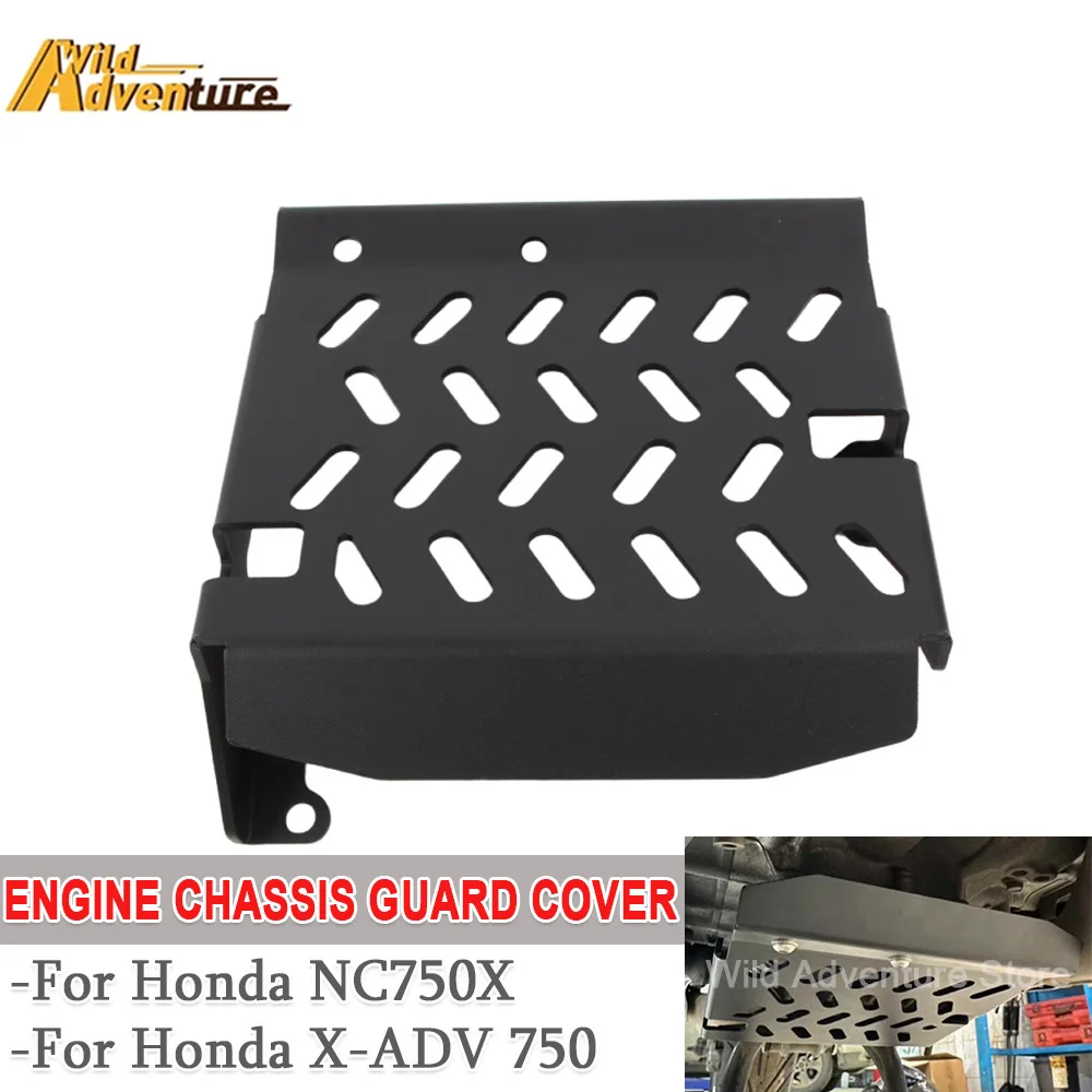 

Motorcycle Engine Chassis Guard Protection Cover For Honda NC750X X-ADV750 NC750 X XADV750 2017-21 Under Engine Protection Cover