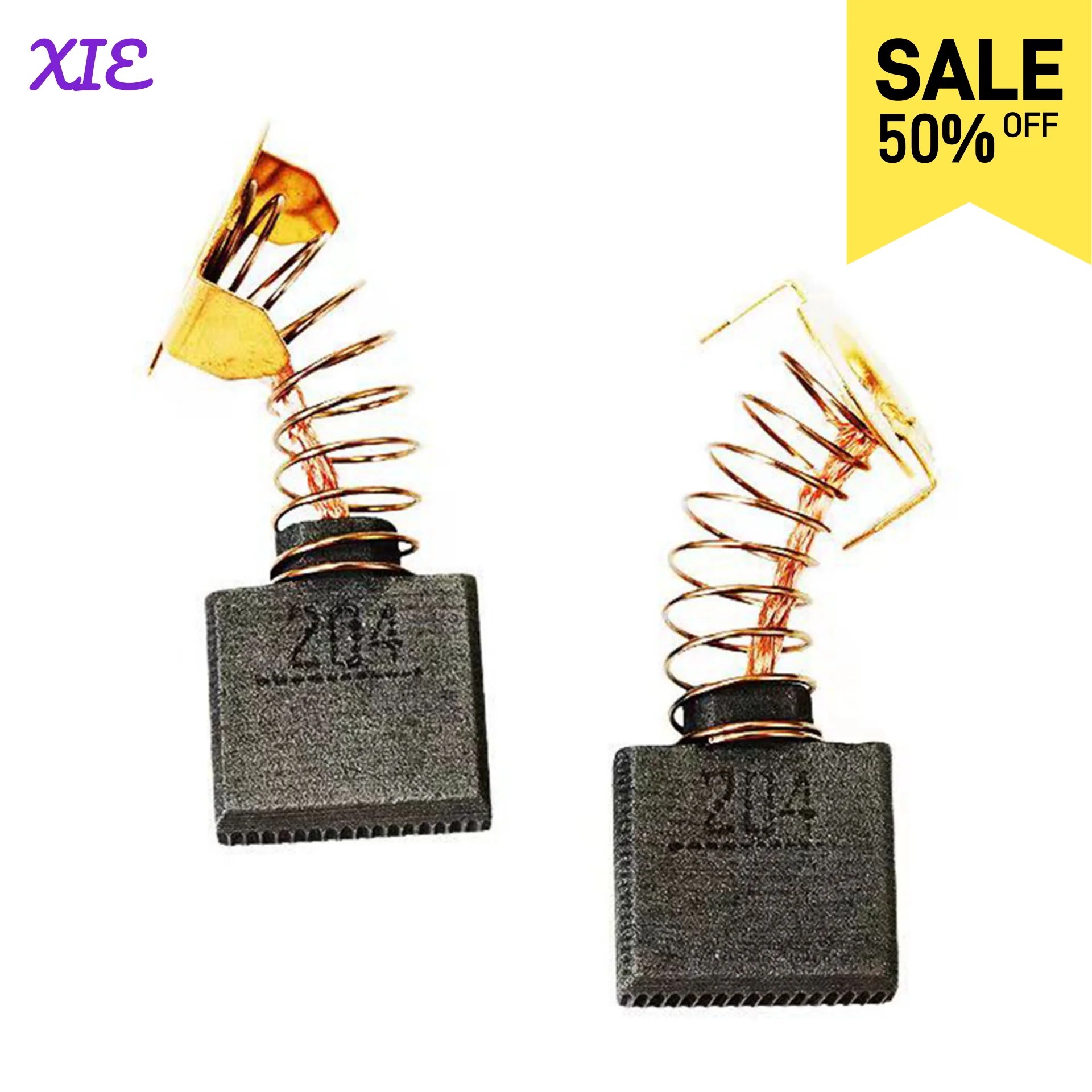 

2pcs Carbon Brush For CB204 CB203 CB202 191944-6 643200-5 5143R 5903R 9009 KP312 LC1230 Power Tools Angle Grinder Accessories