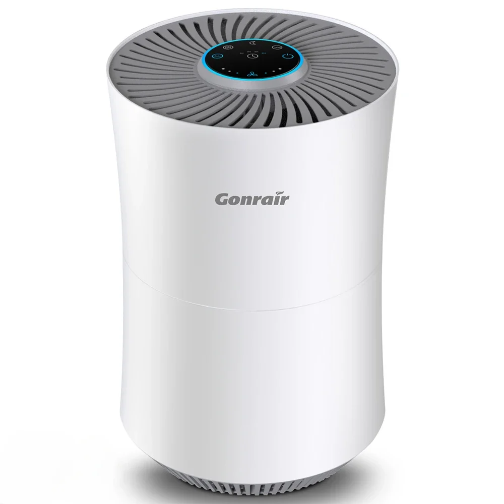 

Intelligent touch panel air scrubber quiet sleep desktop tower air purifier