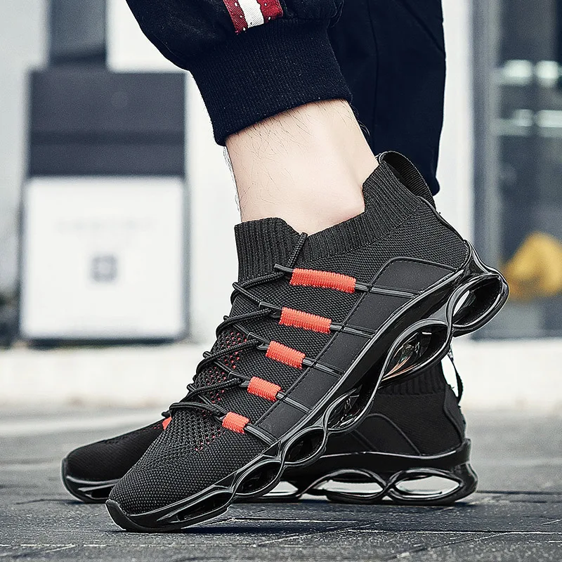 

Men's 2026 New Outdoor Sports Shoes, Breathable Mesh Upper and Cushioned Sole, Suitable for Running and Walking Sizes 39-48