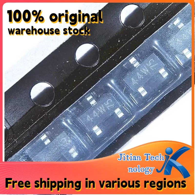 100% original inventory 100PCS BAS40-04W,115 logo 64t SOT-323-4 40V 120mA Schottky diode Channel direct sales