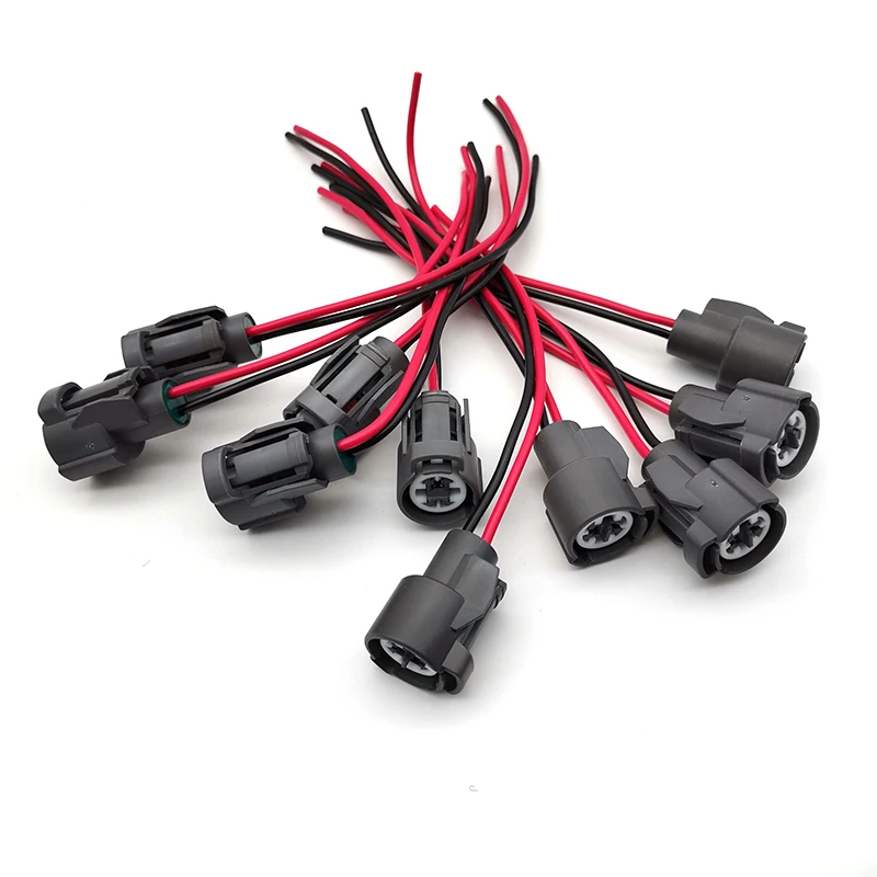 10Pcs Intake Air Temperature Fan Coolant Temp Sensor Plug Connector Harness FOR HONDA INTEGRA CIVIC