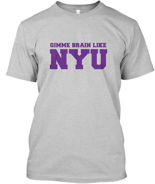 Gimme Brain Like Nyu - T-Shirt    Summer Tees Cotton Luxury brand vintage oversized