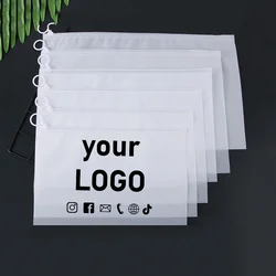 Minimum order of 50 pieces frosted zipper bag storage ziplock bag ring seal bag plastic zipper bag printing logo