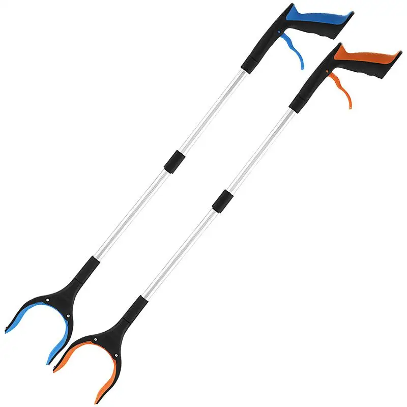 Reacher Grabber Heavy Duty ถังขยะแบบพับได้ Grabber 33 นิ้ว Gripper และเข้าถึงเครื่องมือ Heavy Duty Pick Up Stick สําหรับผู้สูงอายุถังขยะ