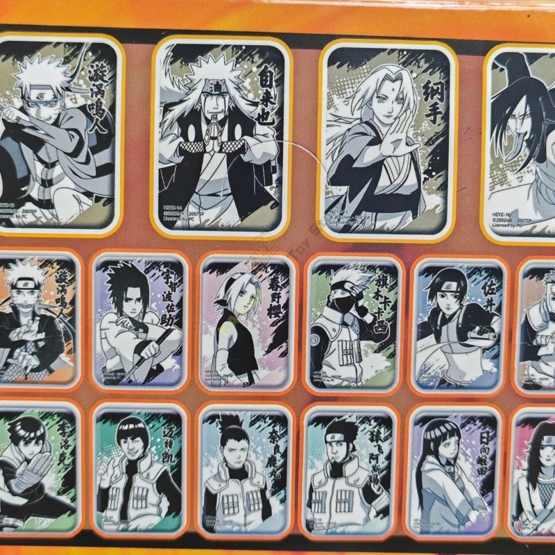 KAYOU Official Genuine NARUTO Medal Animation Theme Series Brooch Children's Toys Holiday Pin Gifts Around Cartoons Original Box