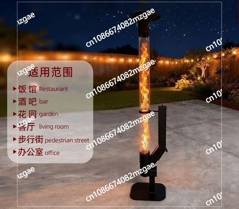 Household Heating Furnace Outdoor Camping Portable Stainless Steel Furnace