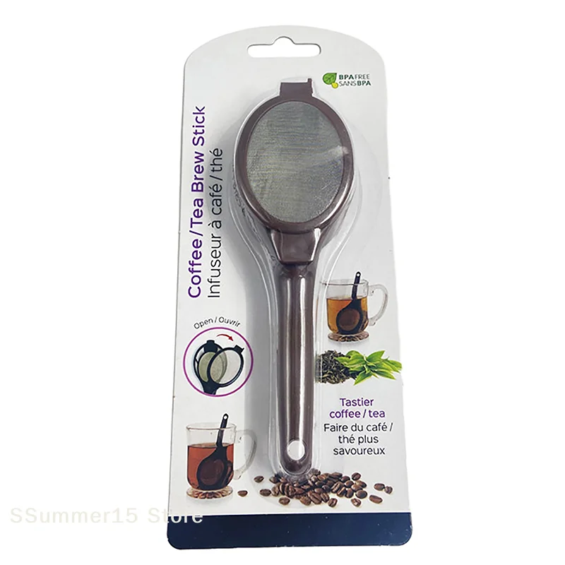 【R】Coffee Capsule Powder Filter Spoon Tea Infuser Reusable Loose Leaf Strainer Bag