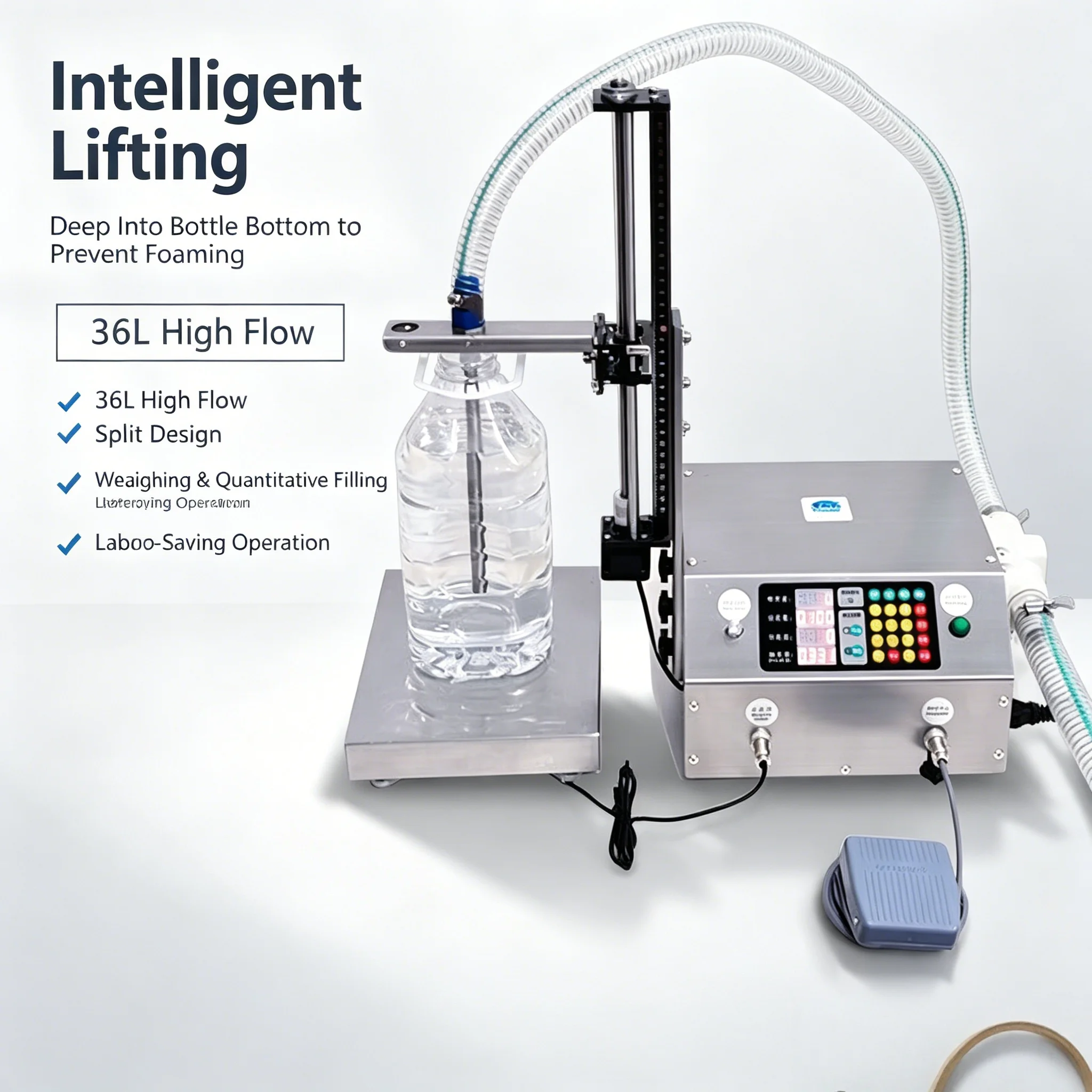 Weighing Single Head Nozzle Semi Automatic