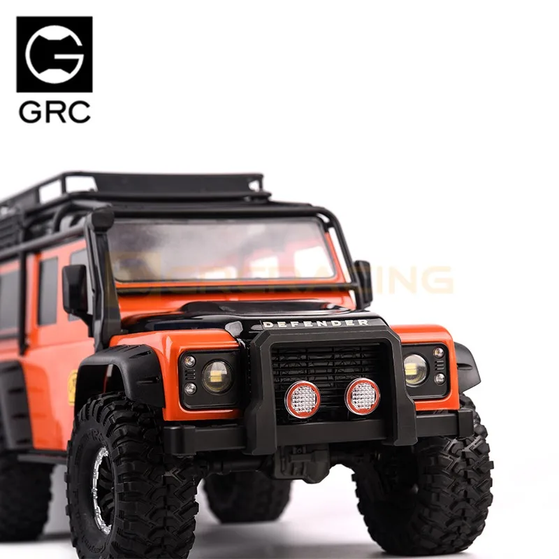 LED Front Bar Extra Verlichting 22mm Ronde Spotlight voor 1/8 1/10 1/18 RC Crawler Auto AXIALE SCX10 TRX-4 RC4WD D90 Tank 300 TRX6