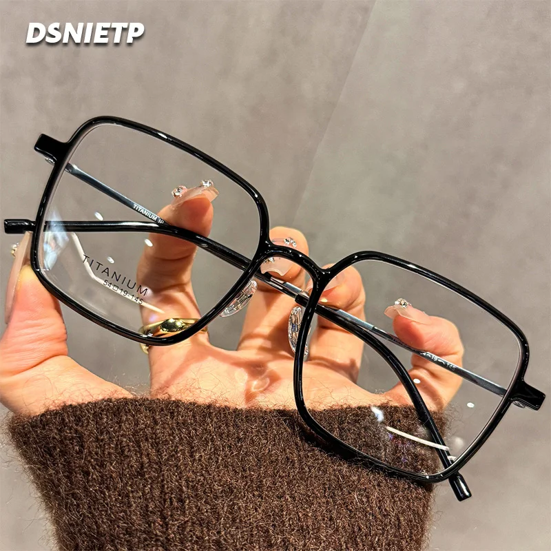 ISLINO Fashion Square Customizable Reading Prescription Glasses Women’s Anti Blue Light Progressive Photochromic Myopia Eyewear